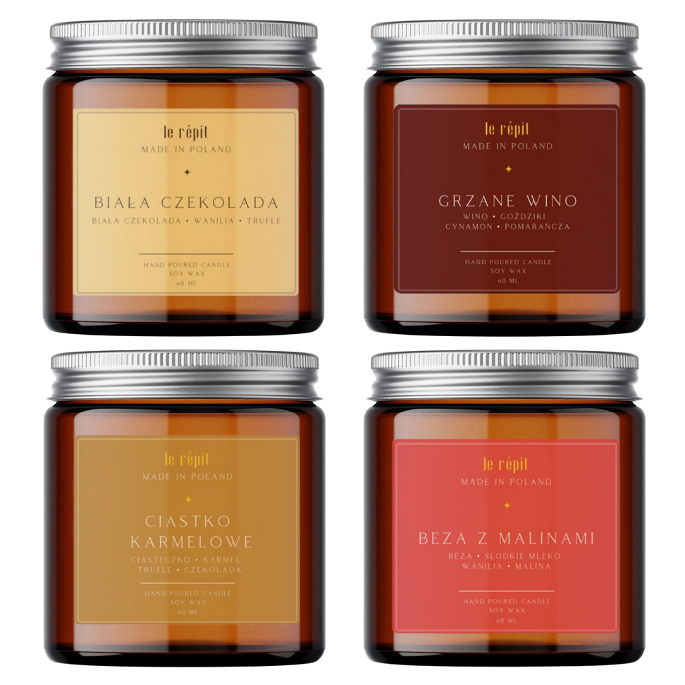 Zestaw Yummy 4 x 60 ml