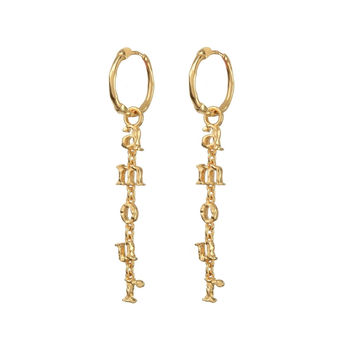 KOLCZYKI AMOUR GOLD DOUBLE