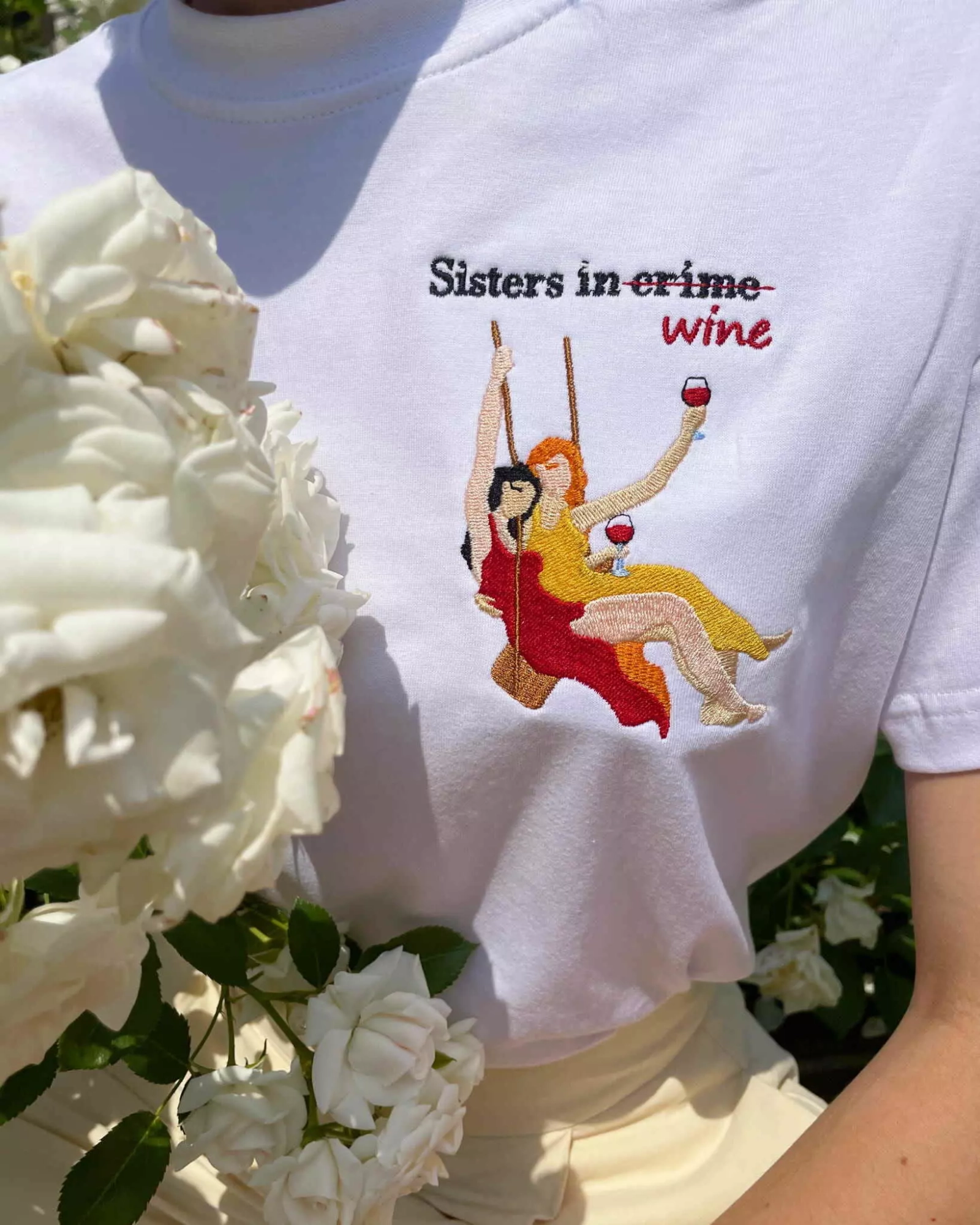 t-shirt SISTERS IN WINE NO.2