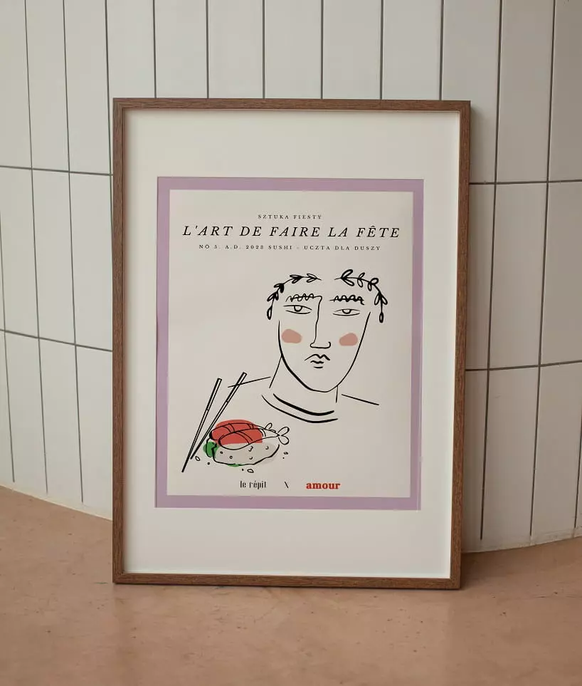 Plakat La Fête SUSHI