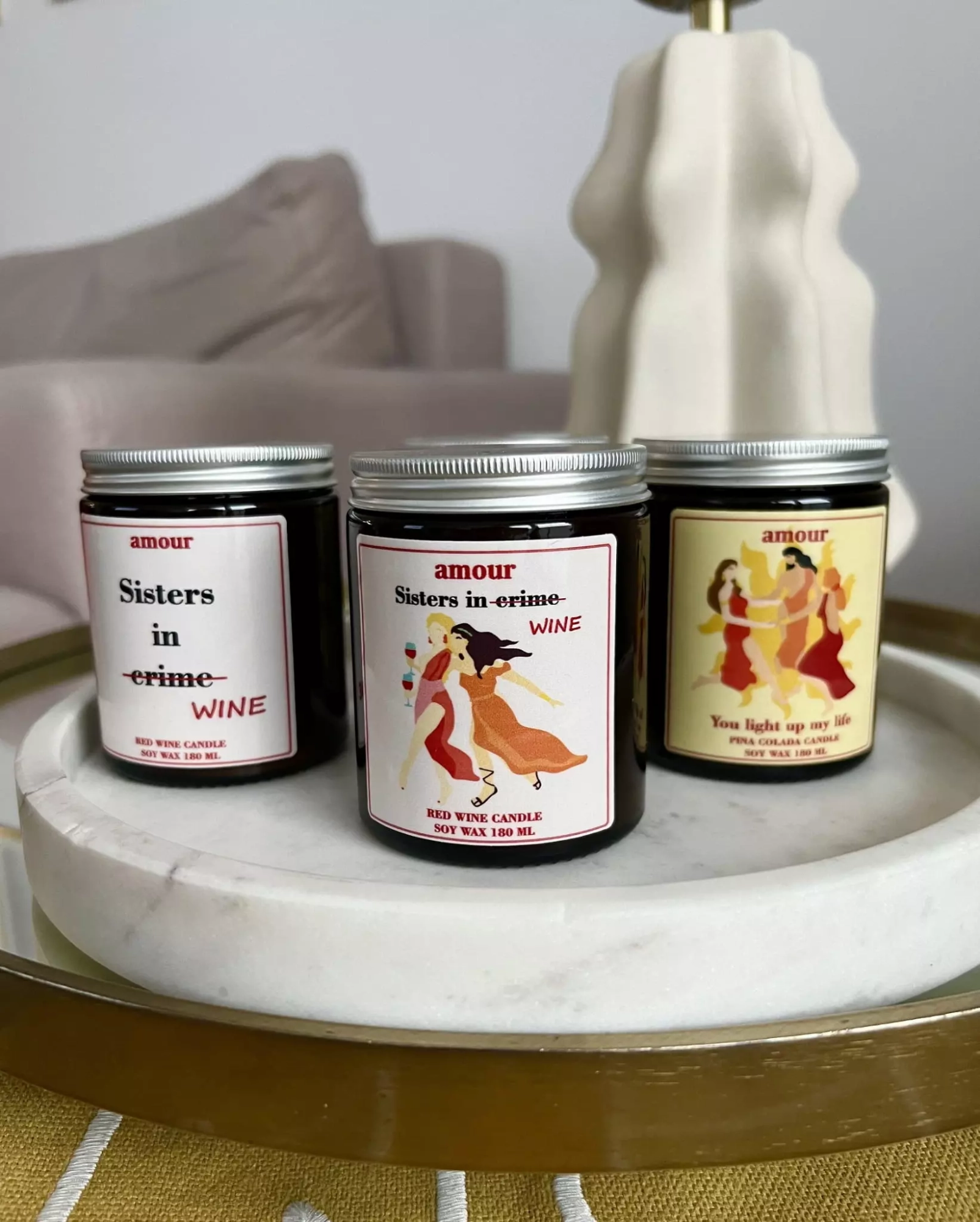 Świeca SISTERS 180 ml