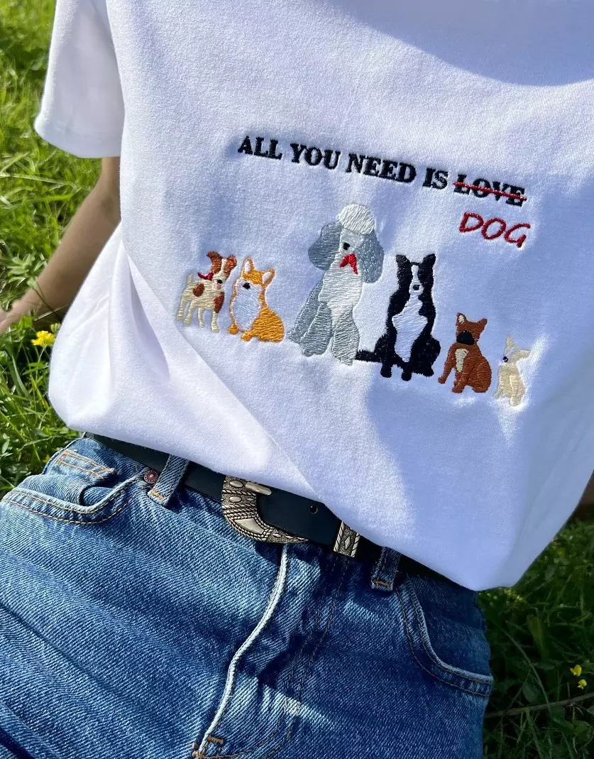 t-shirt ALL YOU NEED (DOG)