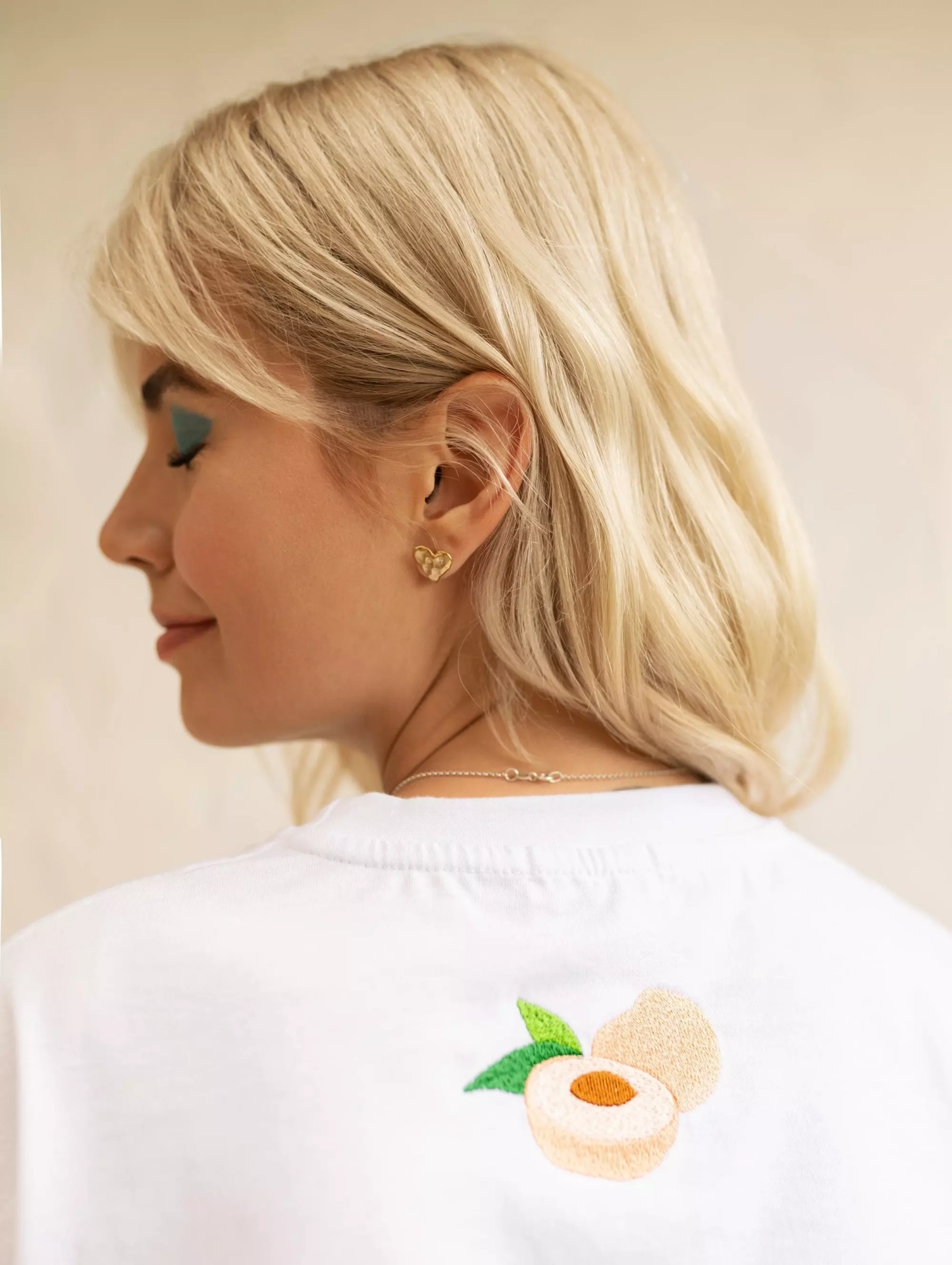 t-shirt AMOUR BRZOSKWINKA