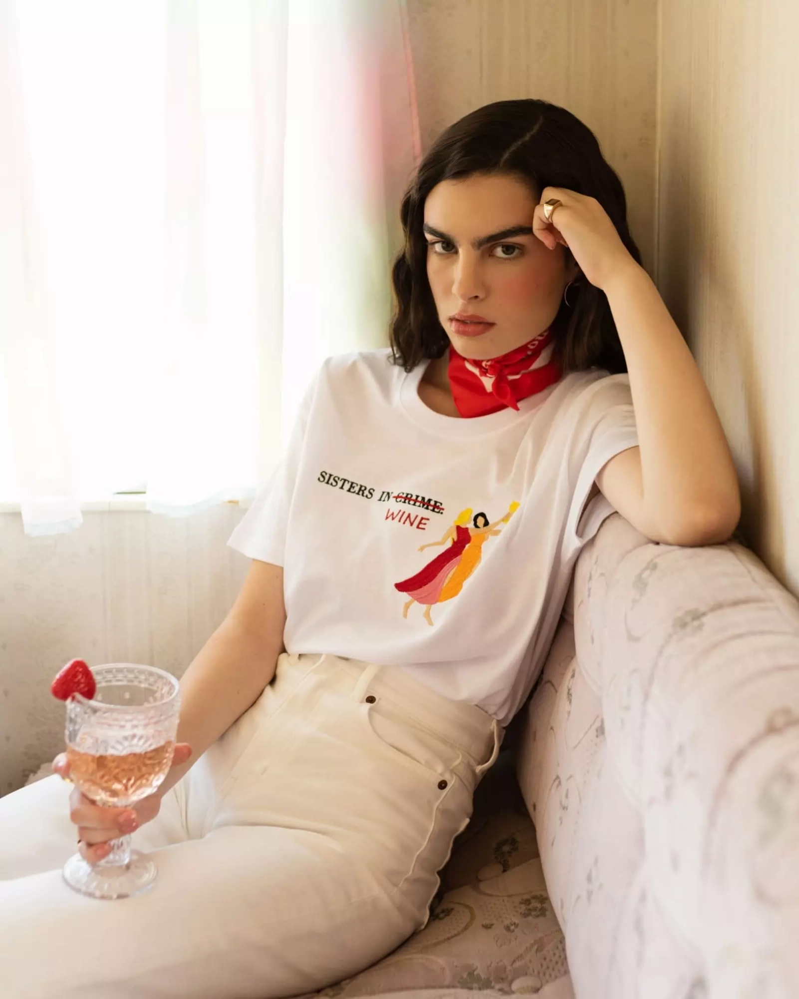 t-shirt SISTERS IN WINE NO.1