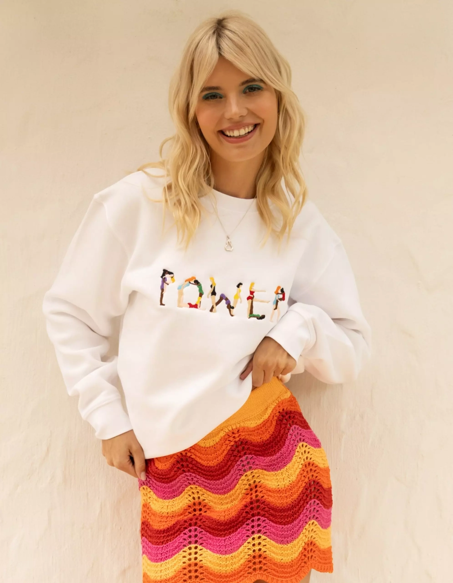 Bluza Power (Biała) 