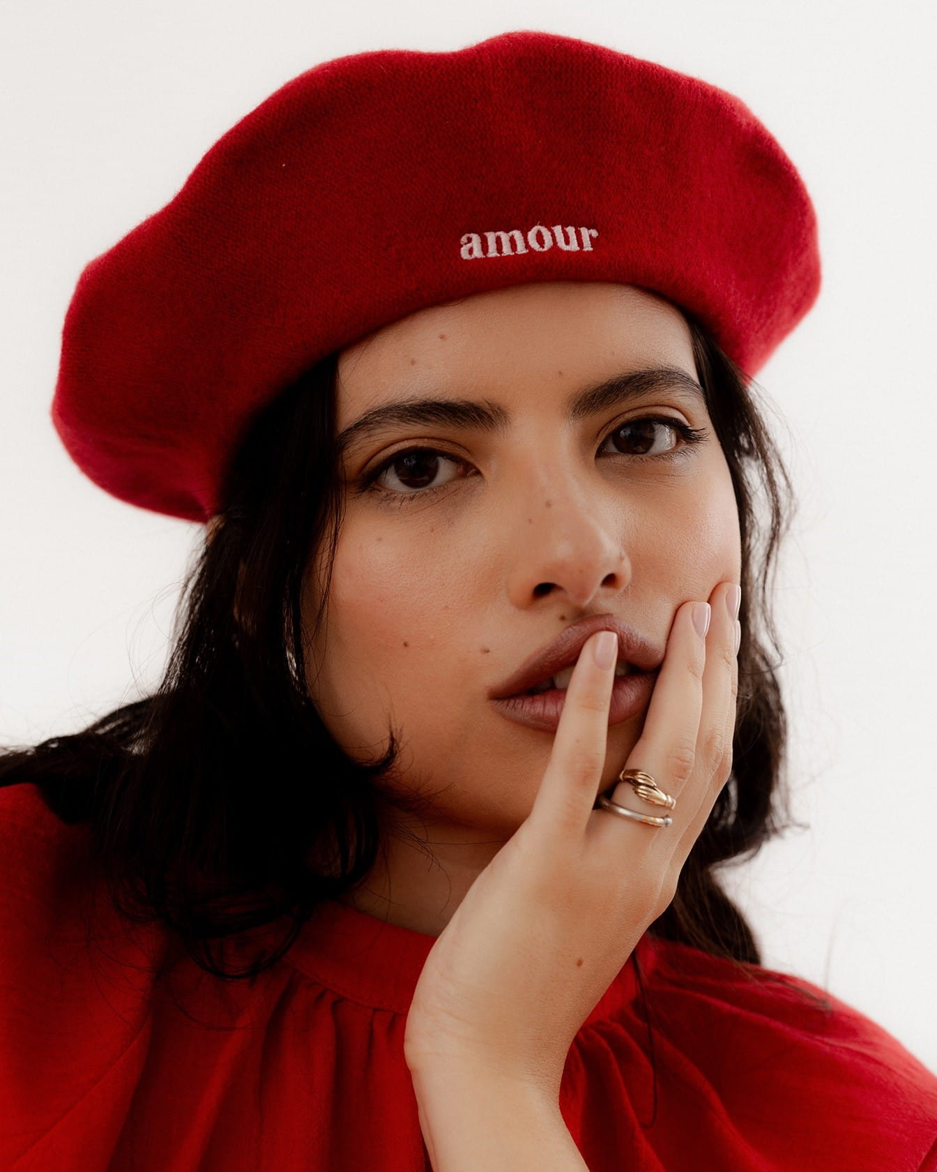 beret AMOUR RED 