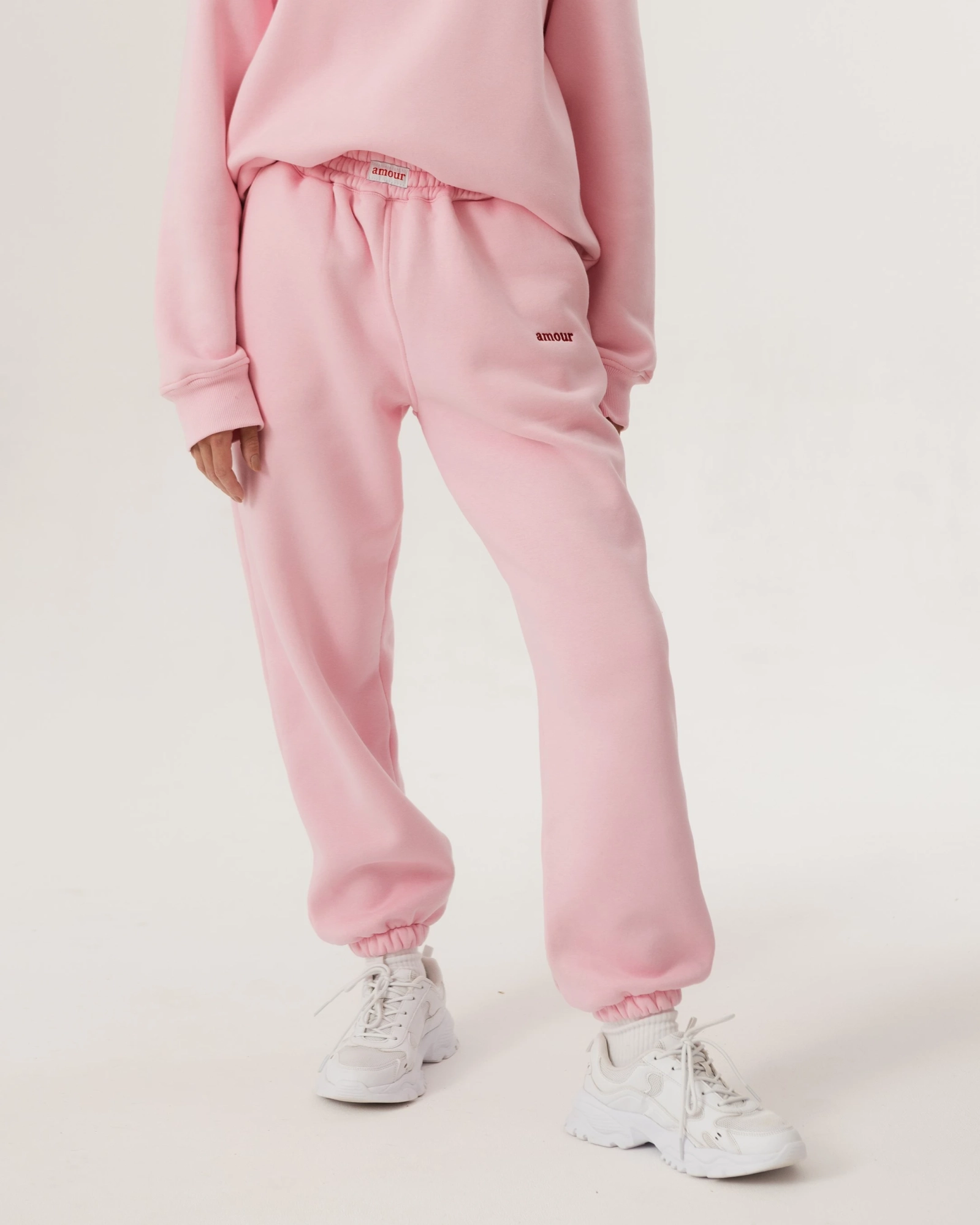 spodnie dresowe AMOUR PINK