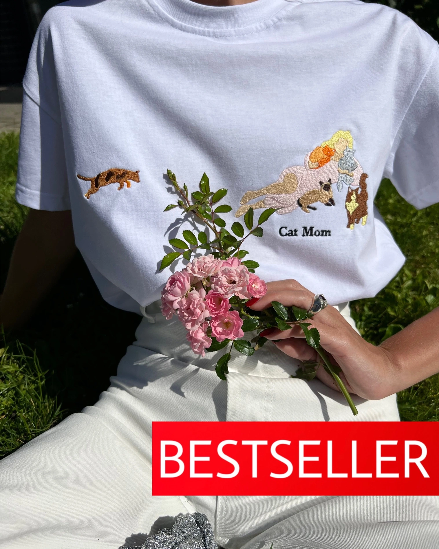 t-shirt CAT MOM