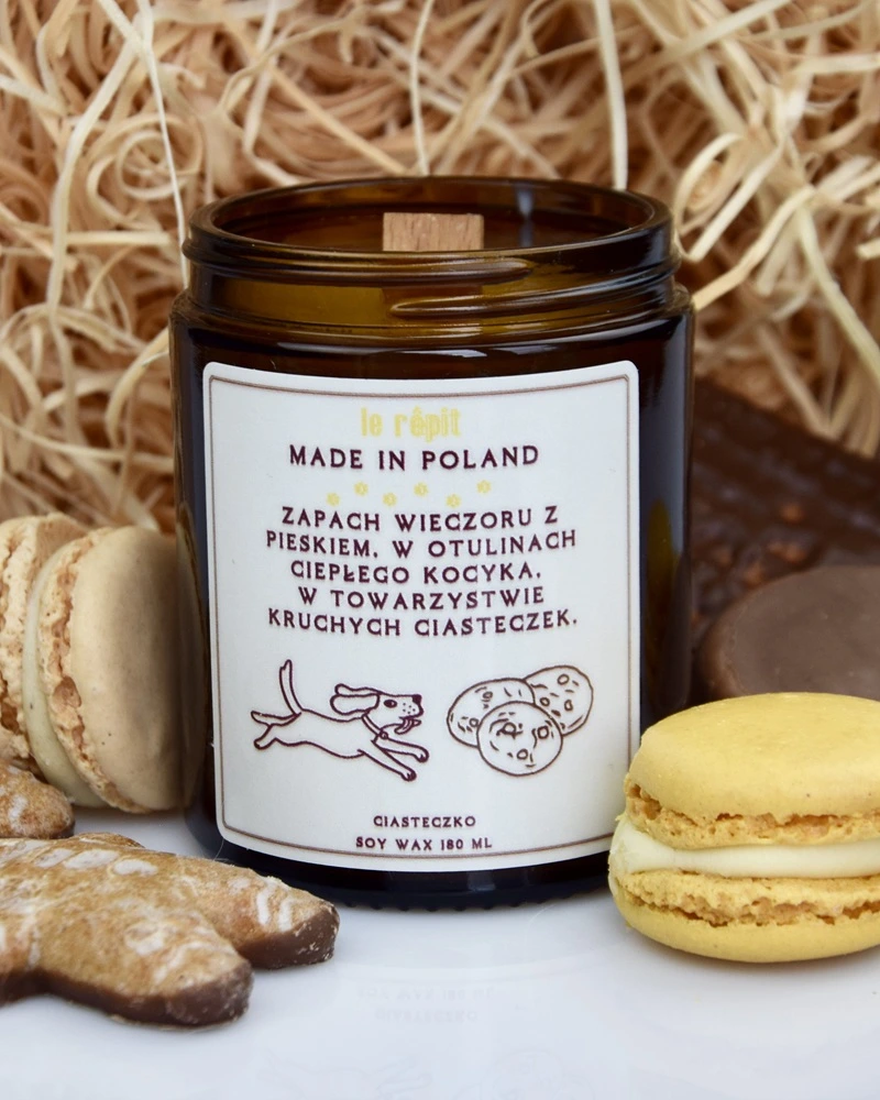 Świeca SŁODKI PIESEK 180 ml
