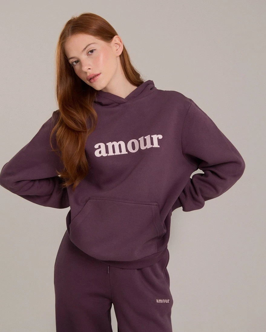 bluza AMOUR ŚLIWKA 