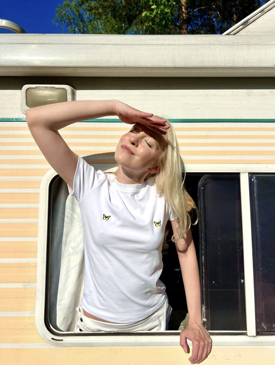 t-shirt bebe MOTYLKI