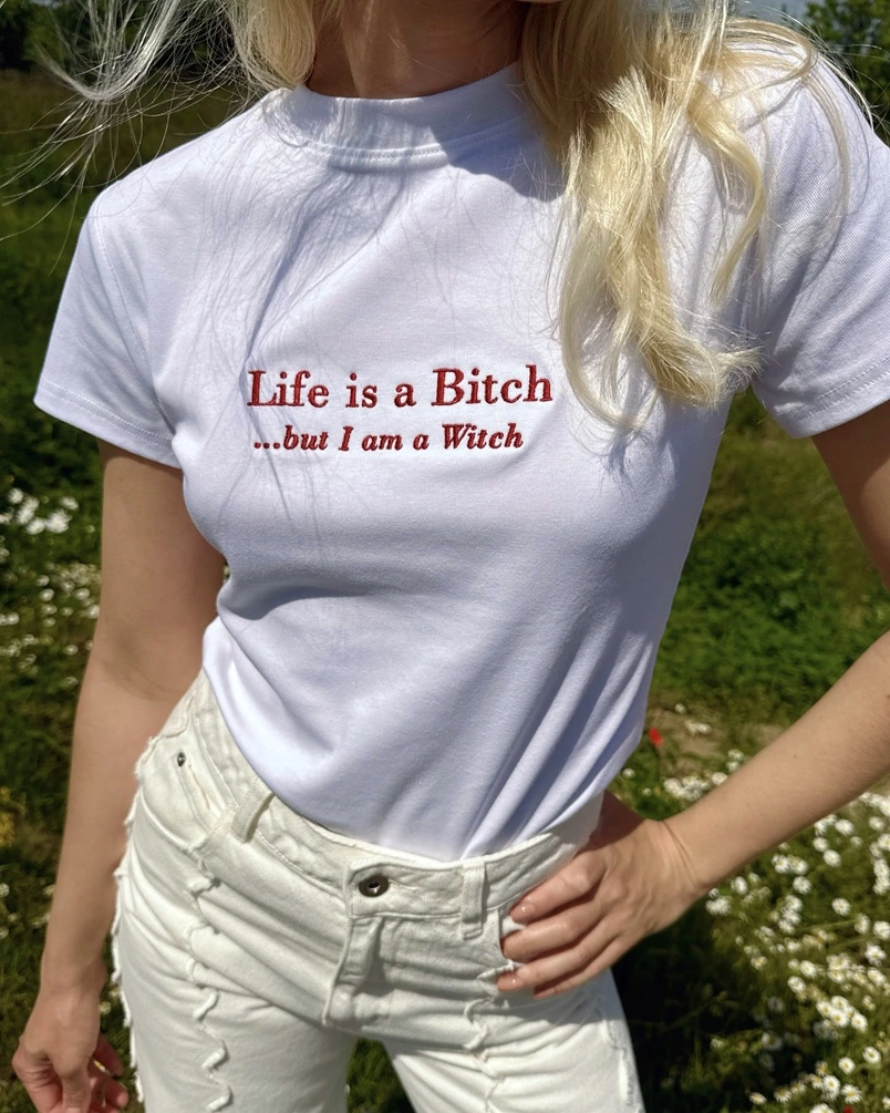 t-shirt bebe WITCH