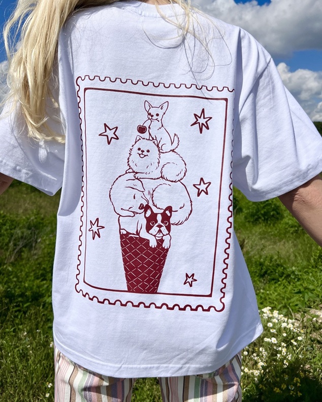 t-shirt PSI ICE-CREAM