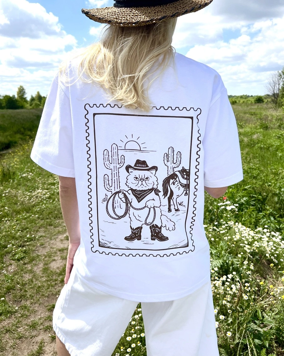 t-shirt KOCI SZERYF