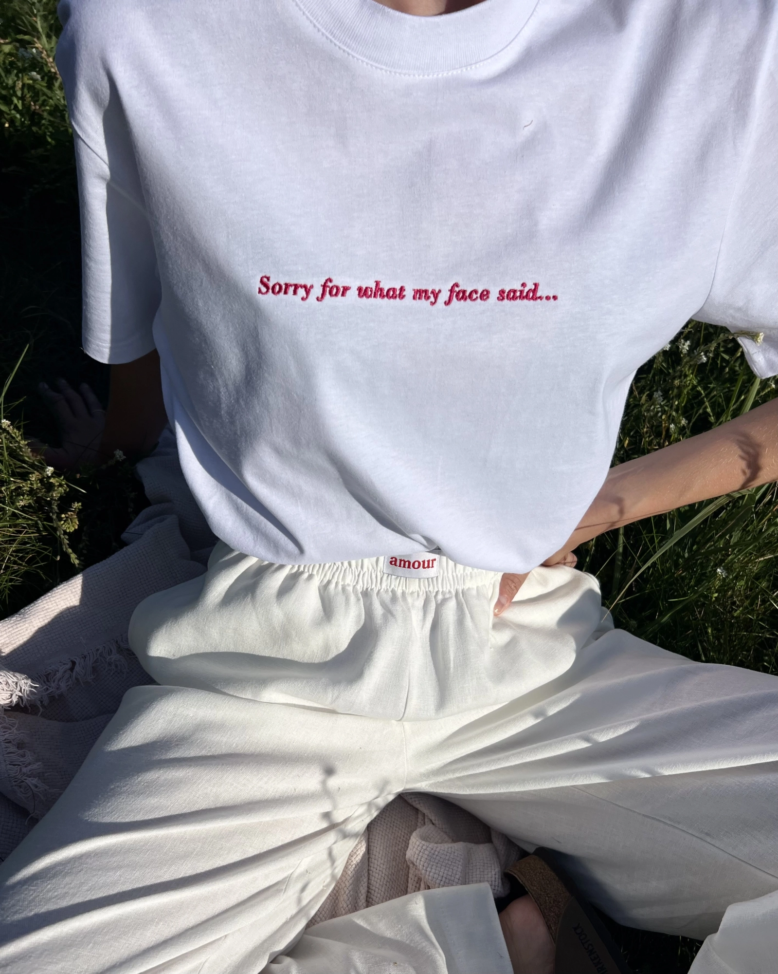 t-shirt SORRY