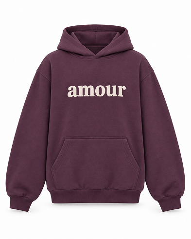 bluza AMOUR ŚLIWKA 