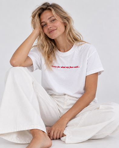 t-shirt SORRY 