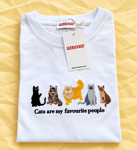 t-shirt FAVOURITE PEOPLE (CATS) 