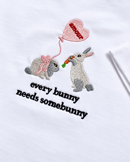 t-shirt BE MY BUNNY