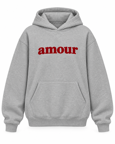 bluza AMOUR szara